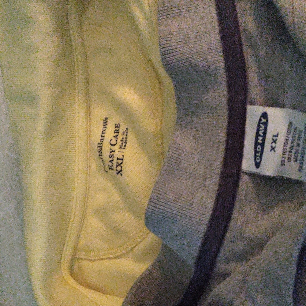 Polo shirts (2) xl short sleeve